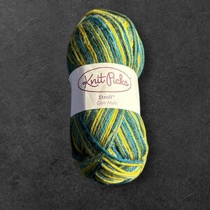 Knit Picks stroll fingering Glen Multi 50 g skein superwash merino wool